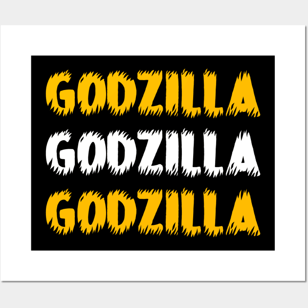 Godzilla Wall Art by Dexter